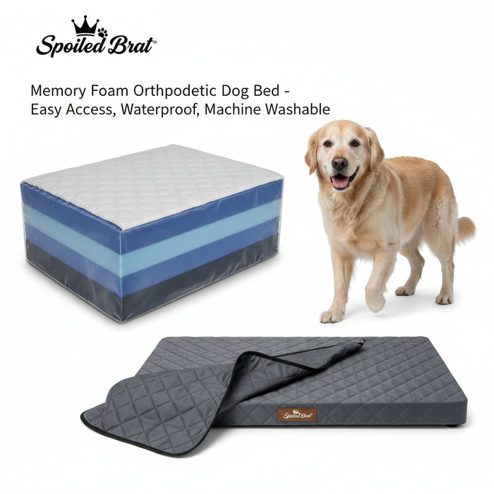 Spoiled Brat™ OrthoRest Memory Foam Dog Bed - view 3 | Spoiled Brat