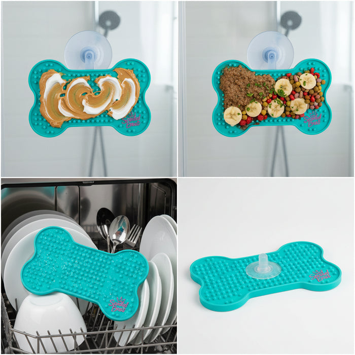 Spoiled Brat™ LickZone Suction Cup Calming Lick Mat - view 3 | Spoiled Brat
