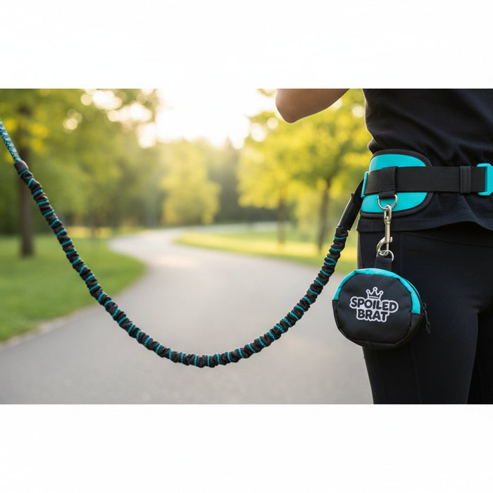 Spoiled Brat™ FreeRun Hands-Free Running Dog Leash - view 3 | Spoiled Brat