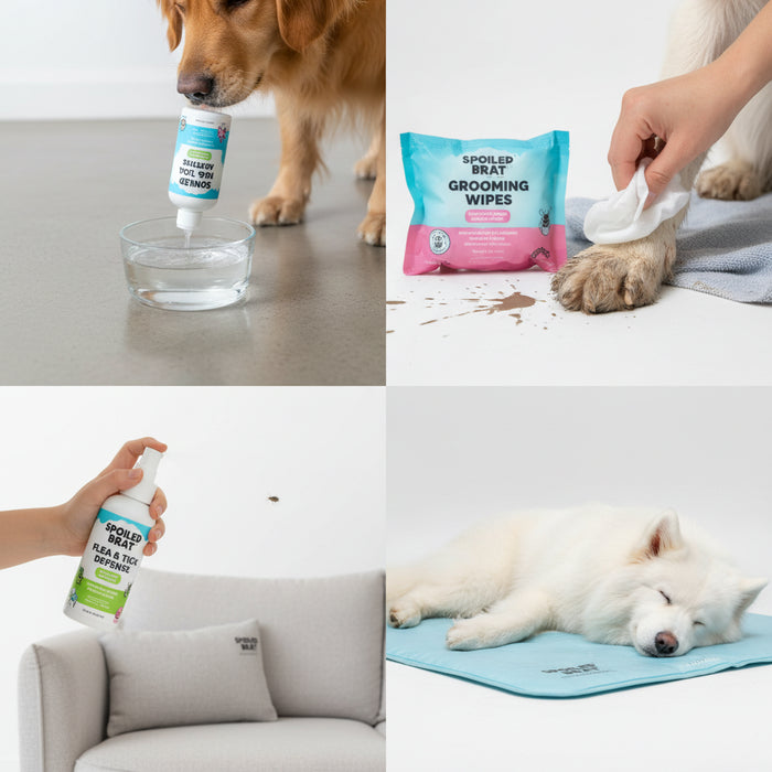 Spoiled Brat™ FreshBreath Dog Dental Water Additive – 8oz - view 4 | Spoiled Brat