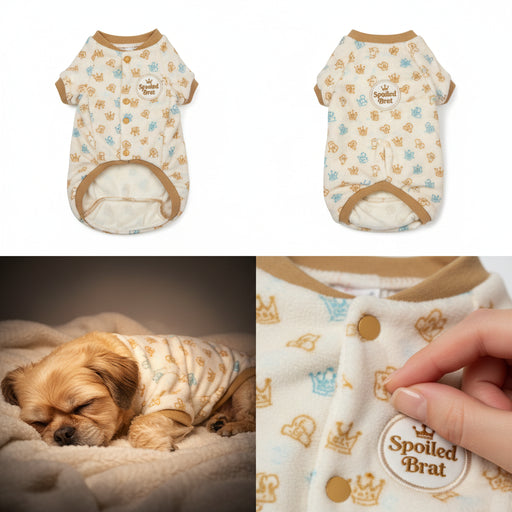 Spoiled Brat™ SnugSuit Dog Pajamas - view 2 | Spoiled Brat