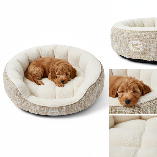 Spoiled Brat™ LuxeNap Bolster Sofa Dog Bed - view 2 | Spoiled Brat