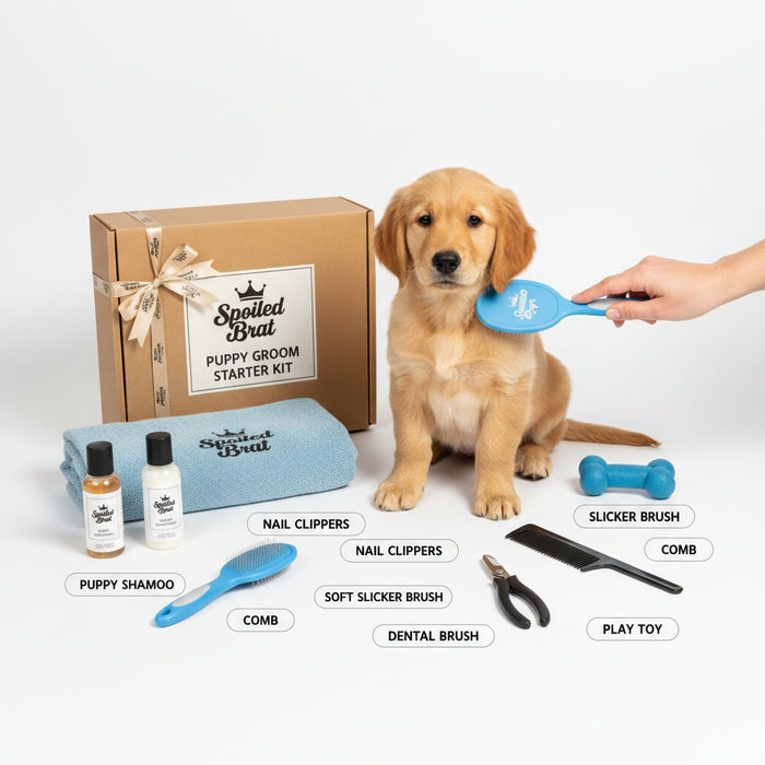 Spoiled Brat™ New Puppy Groom Starter Kit - view 3 | Spoiled Brat
