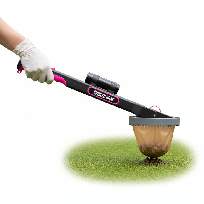 Spoiled Brat™ EasyScoop Hands-Free Pooper Scooper - view 2 | Spoiled Brat