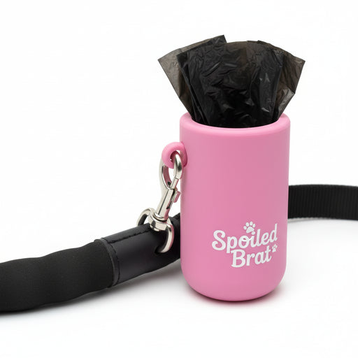 Silicone Waste Bag Holder for Dog Leashes - view 2 | Spoiled Brat