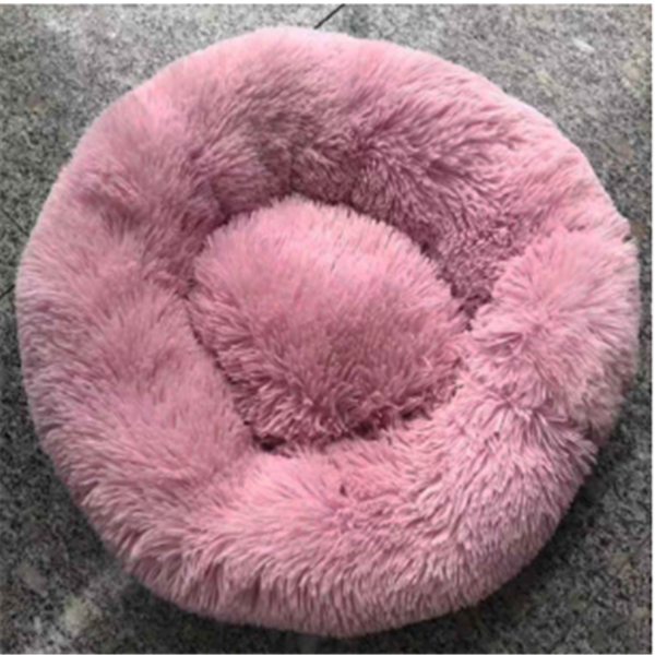 Round Long Hairy Autumn And Winter Nest Pad Cat Mattress