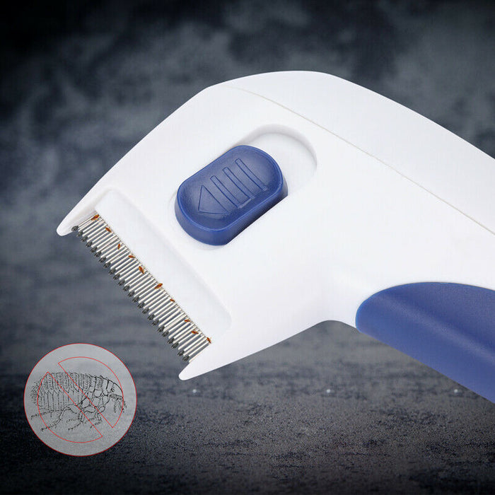 Anti Lice Flea Electric Comb Pet Head Lice Removal Killer Brush Treatment Tool