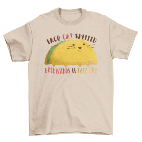 Taco Cat Graphic T-shirt