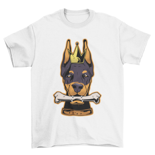 Dobermann king t-shirt