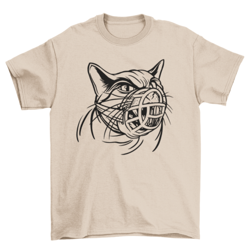 Cat muzzle t-shirt