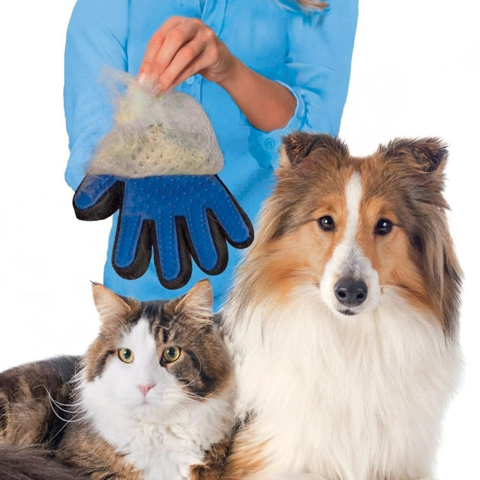Cat Deshedding Grooming Glove