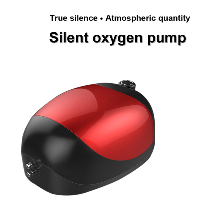 Adjustable Silent Air Pump Large Aquarium Fish Tank 2 outlet